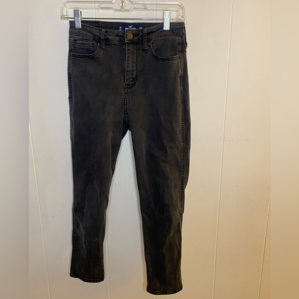 Black Hollister High Rise Mom Jean SIZE 3S